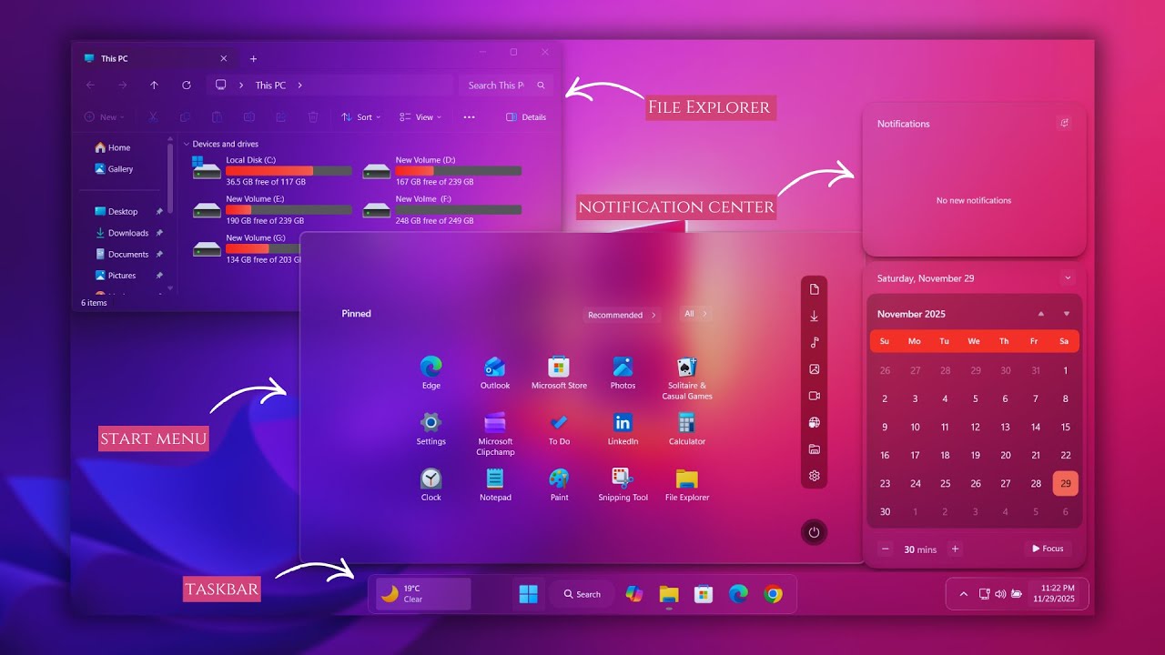 Transform Windows 11 with Elite Glass Start Menu – Windhawk Customization Tutorial (2025)